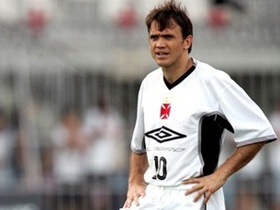  Petkovic jogou pelo Vasco entre 2002 e 2004 — Foto: Foto: Agência Vipcomm