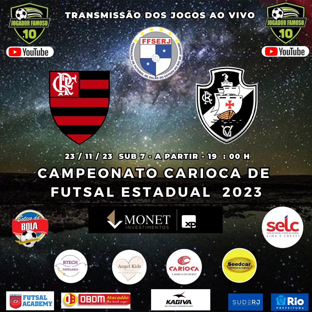 Campeonato Carioca Sub-15 Final - Jogo 2, Fluminense x Flamengo, Jogos do  Futebol de Base