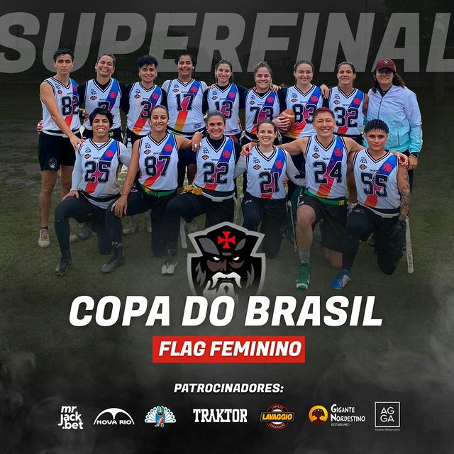 Futebol Americano: Vasco disputa a Super Final da Copa do Brasil de Flag a  partir deste sábado em São José dos Campos; veja tabela