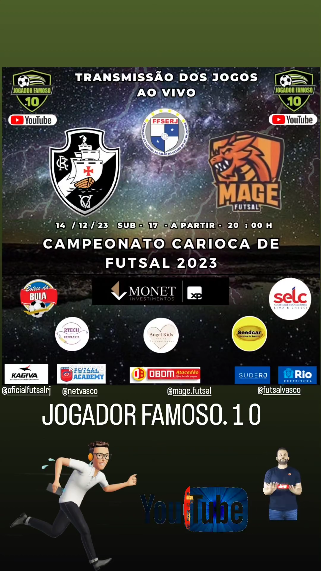 Jogos hoje (14/12/23) ao vivo de futebol: onde assistir e horário