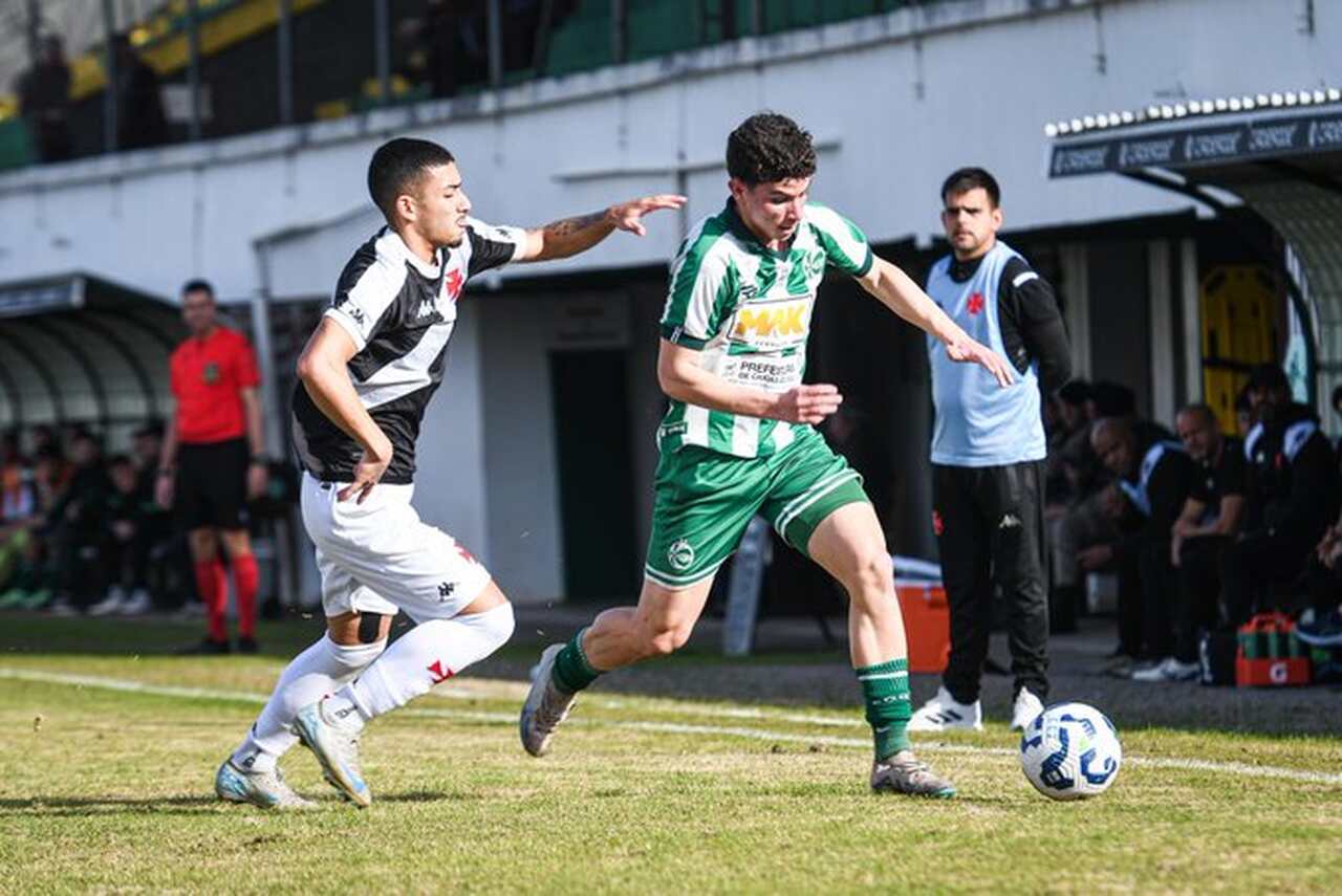 Vasco vem de vitória sobre o Juventude, fora de casa, por 1 a 0 – Foto: Divulgação / Juventude
