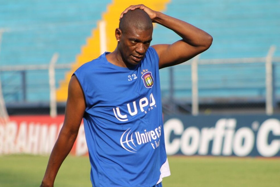 Somália, pelo São Caetano — Foto: Divulgação / AD São Caetano