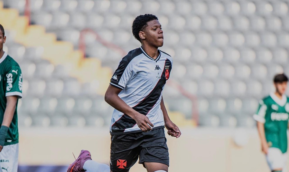 Lucas Ovidio, do Vasco, no Sub-17 — Foto: Reprodução