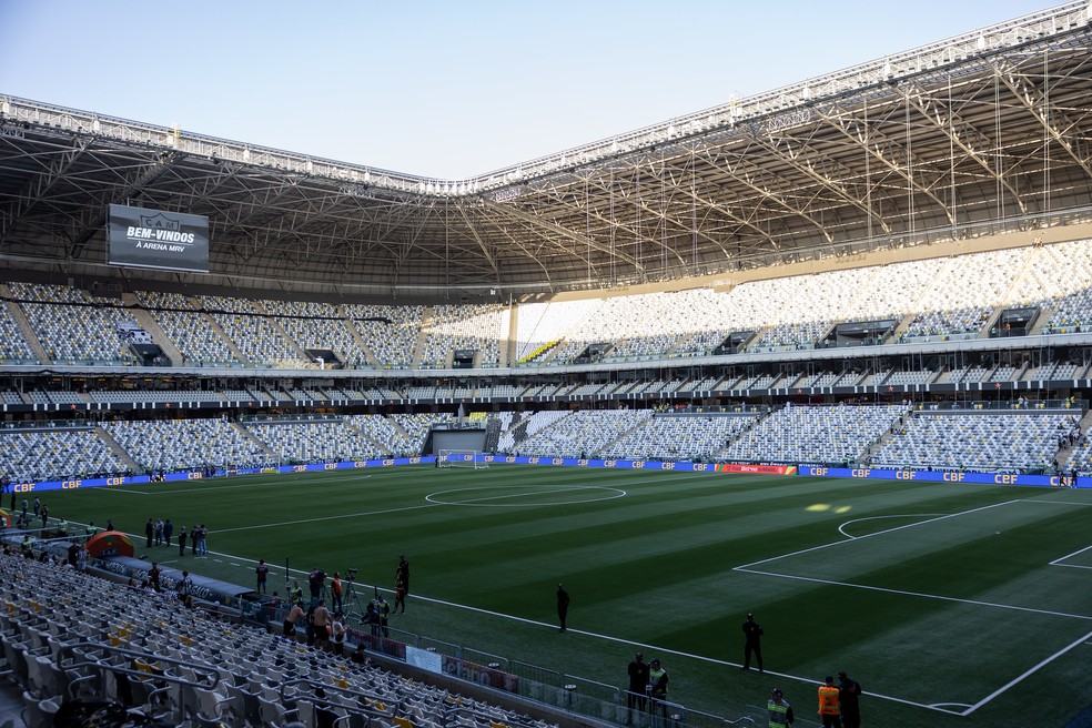 Arena MRV recebe a partida entre Atlético-MG e Vasco — Foto: Daniela Veiga