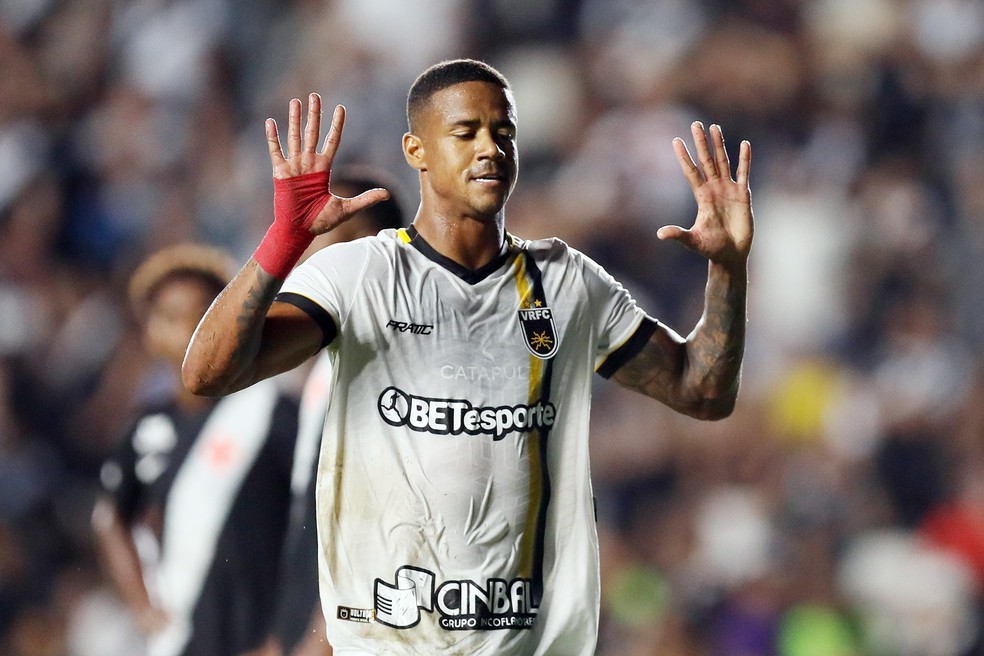 Ygor Catatau, em Vasco x Volta Redonda — Foto: Alexandre Durão/ge