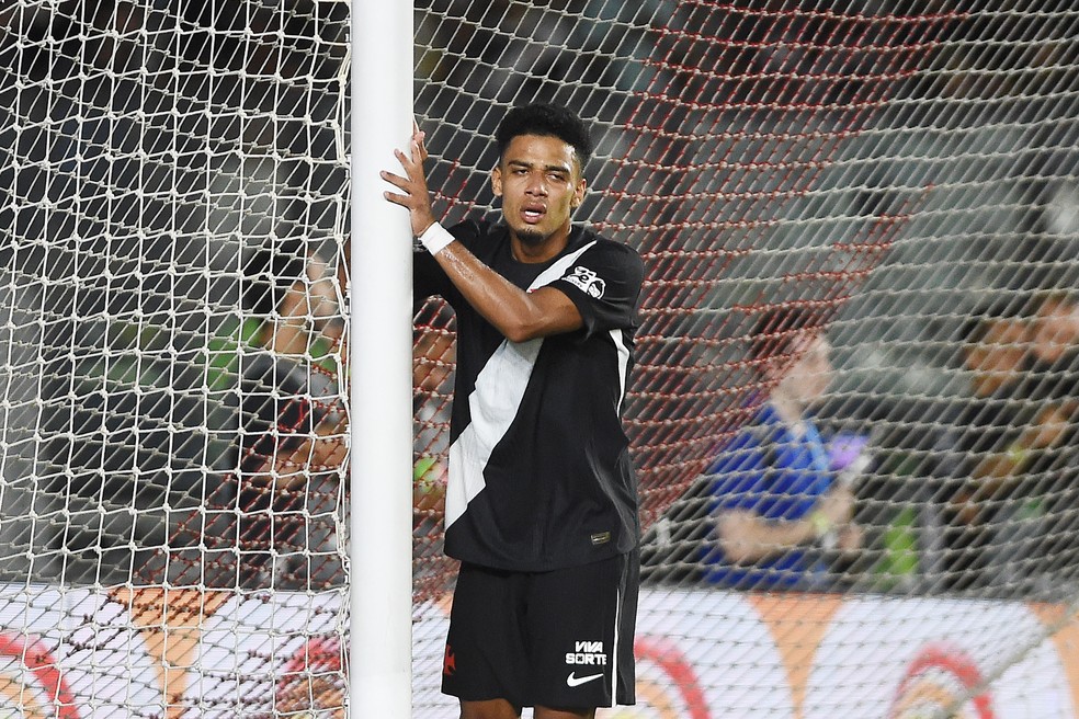 Brenner, em Vasco x Volta Redonda — Foto: Alexandre Durão/ge