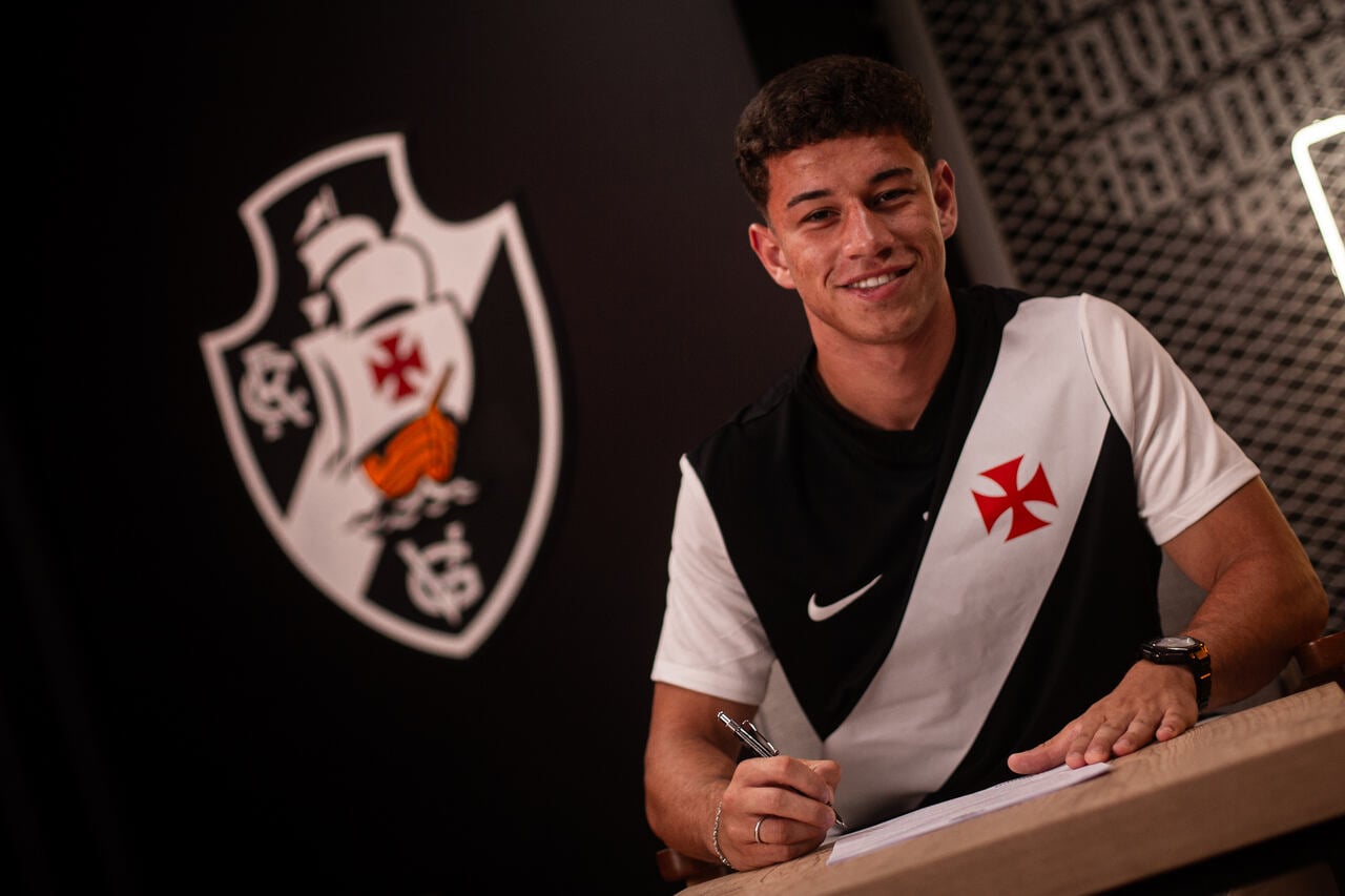 Bruno Lopes é esperança de gols do Vasco – Foto: João Gabriel Alves / Vasco