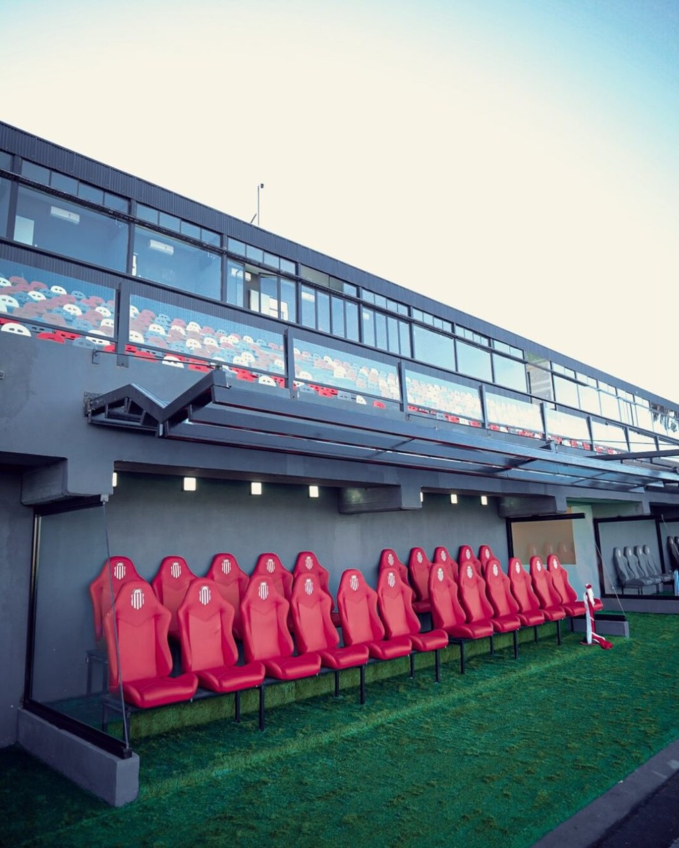 Reforma do estádio do Barracas Central — Foto: Divulgação