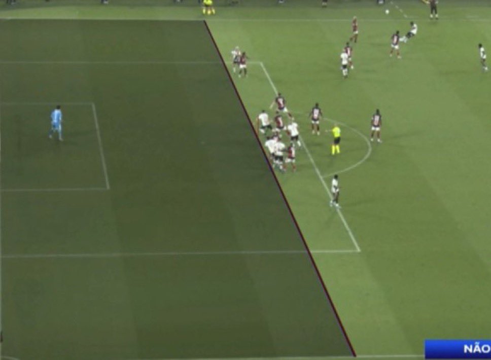 Vasco x Flamengo: linha do impedimento validou gol de Hugo Moura no clássico
