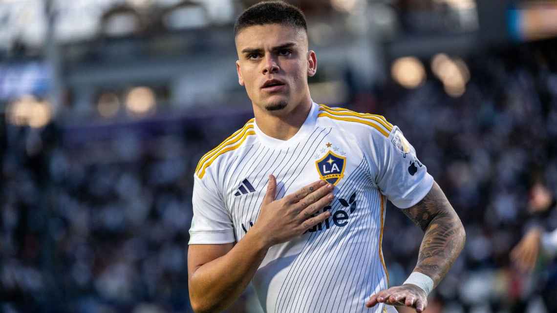 Gabriel Pec, do Los Angeles Galaxy Getty Images