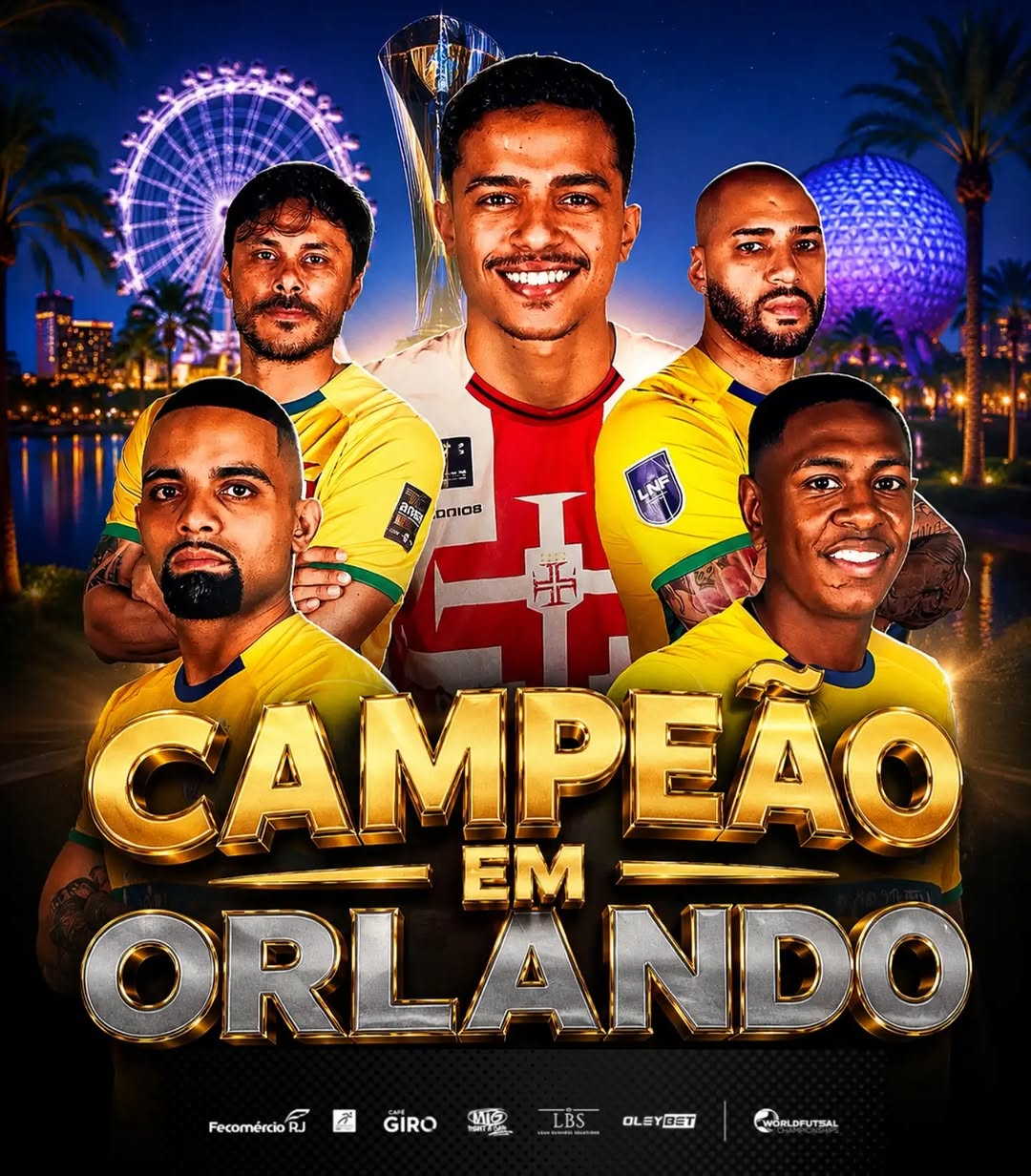 Vasco de futsal conquista título em Orlando; GB desperta interesse em Portugal