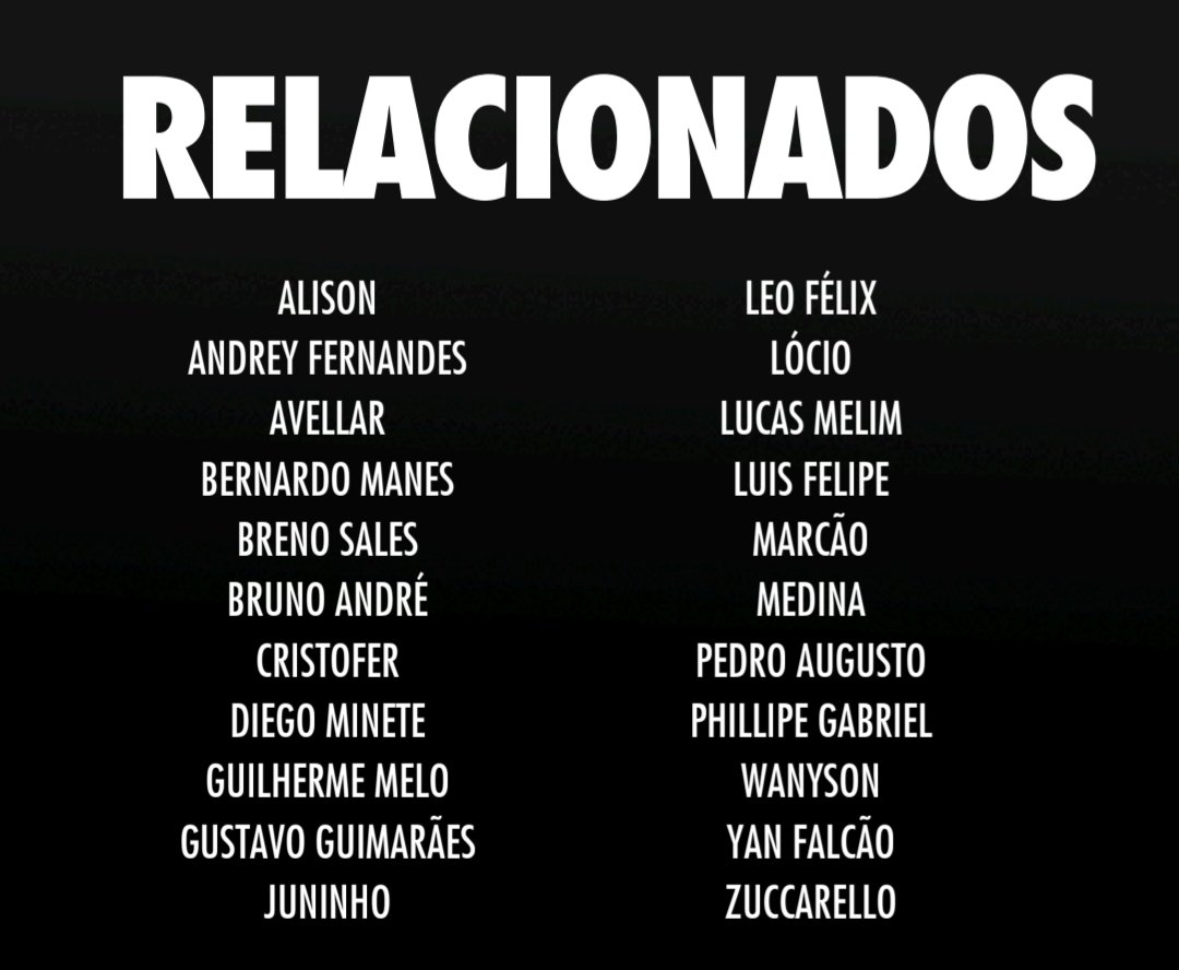 Sub-20: Vasco divulga relacionados para semifinal contra o Santos na Vila Belmiro