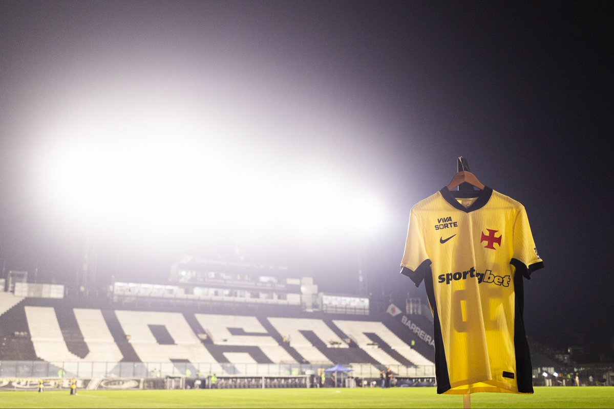 Vasco estreia camisa 3 contra o Cruzeiro