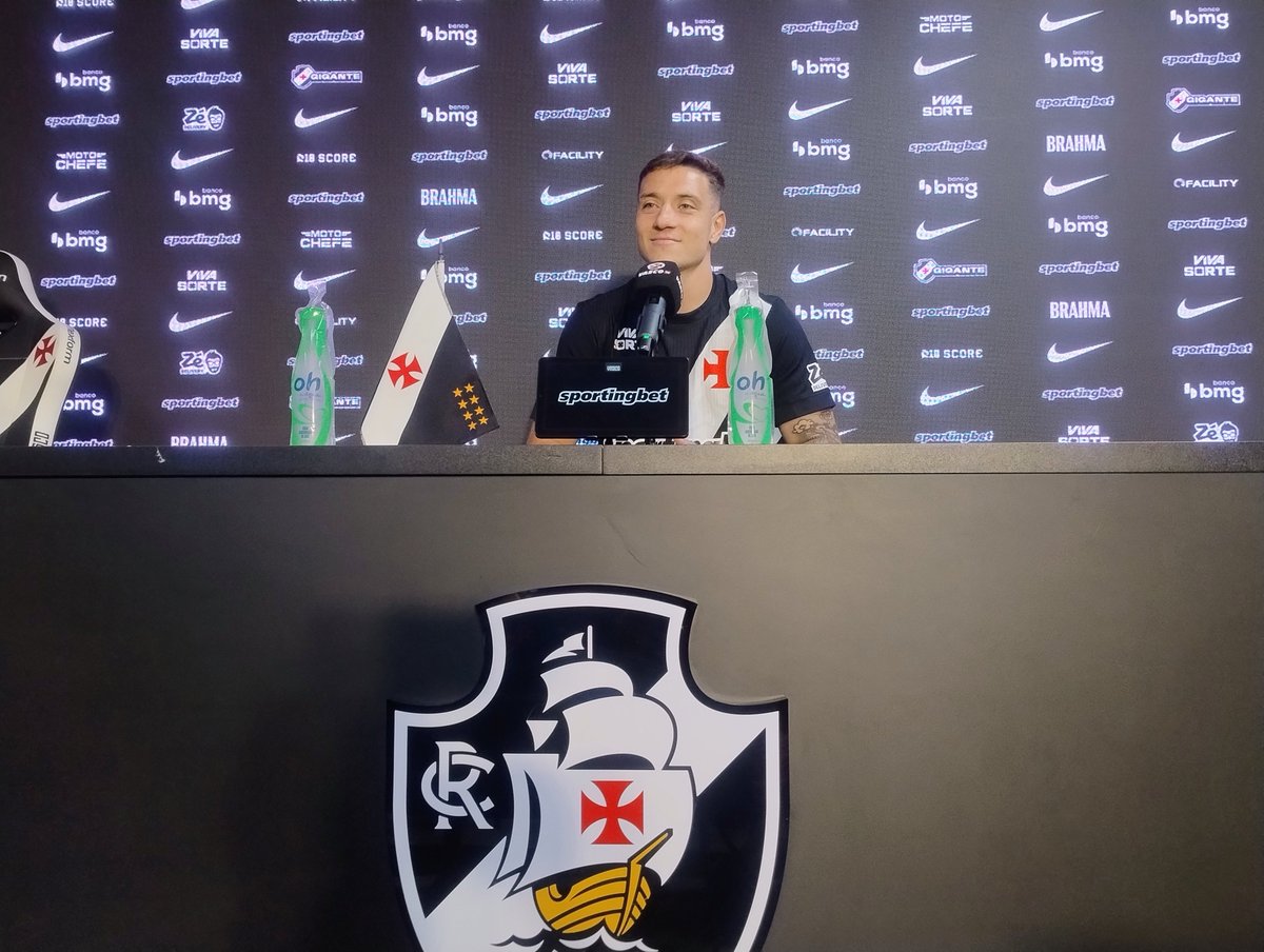 Admar Lopes elogia boa forma física de Bruno Duarte, novo reforço do Vasco